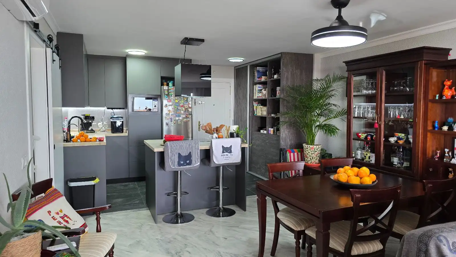 Kitchen of Flat for sale in Benalmádena  with Air Conditioner, Heating and Swimming Pool