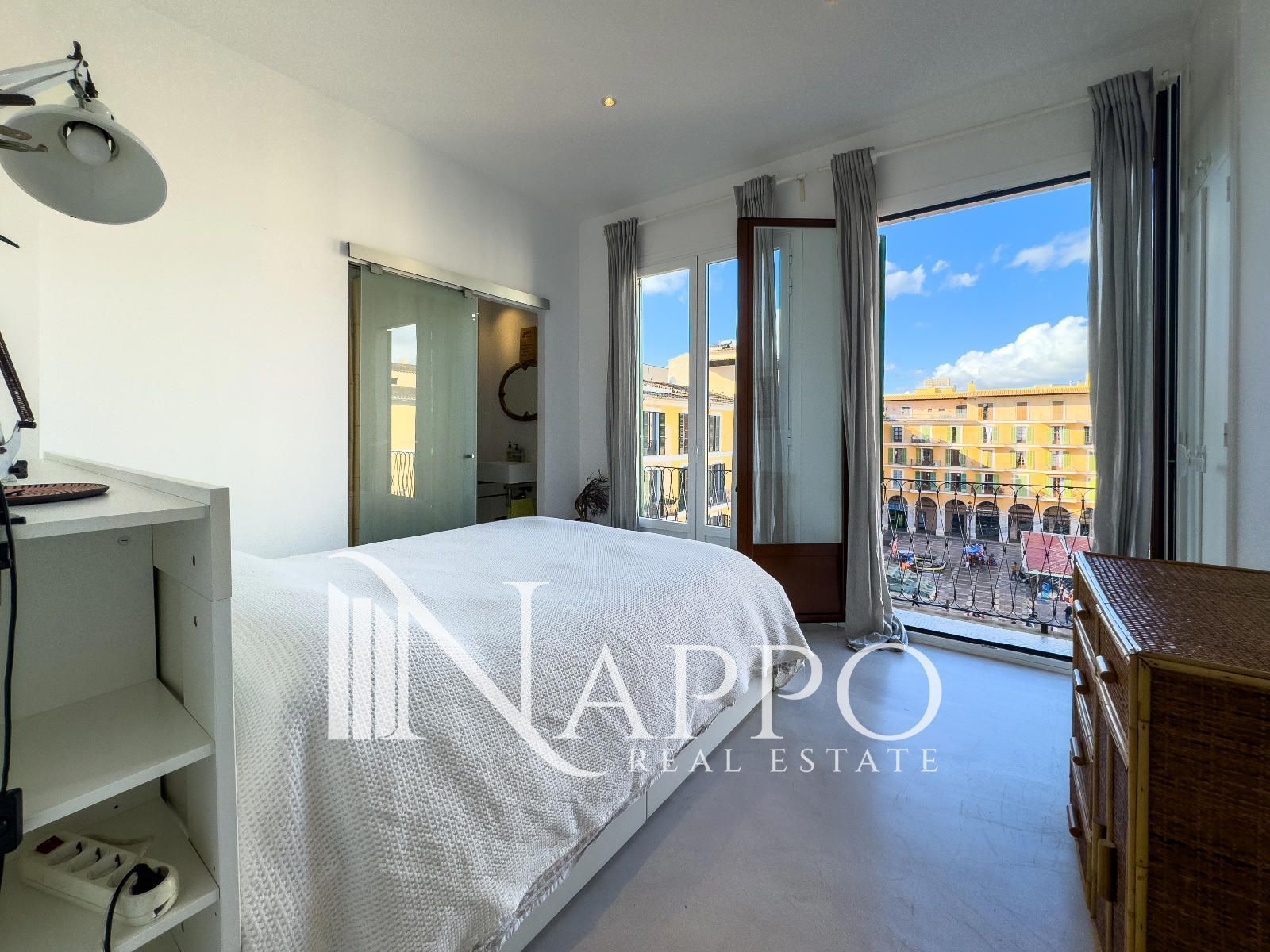 Bedroom of Flat to rent in  Palma de Mallorca  with Air Conditioner, Heating and Terrace