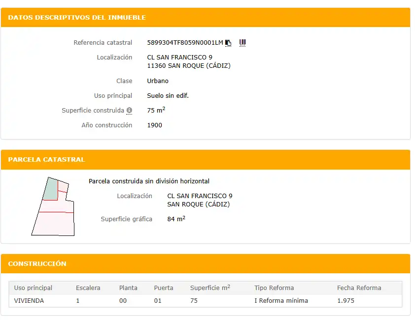 Aparcament de Residencial en venda en San Roque