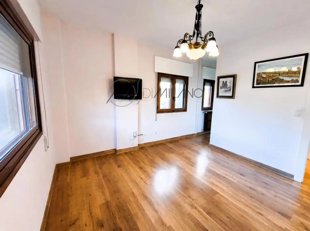 Living room of Flat for sale in Pontevedra Capital   with Heating, Storage room and Balcony