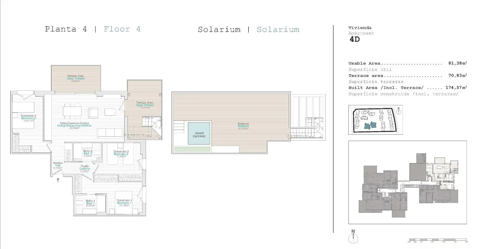 Attique avec piscine à vendre à El Verger, imagen 17