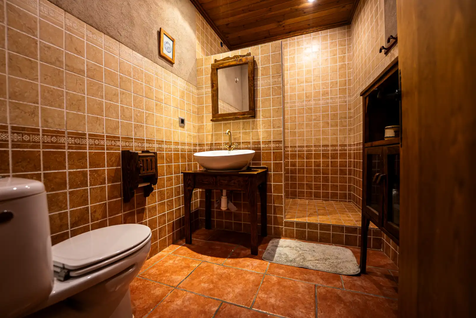 Bathroom of Flat for sale in Vilanova de Prades  with Heating, Furnished and Oven