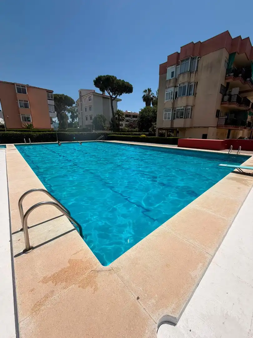 Swimming pool of Flat for sale in Gavà  with Private garden, Parquet flooring and Terrace