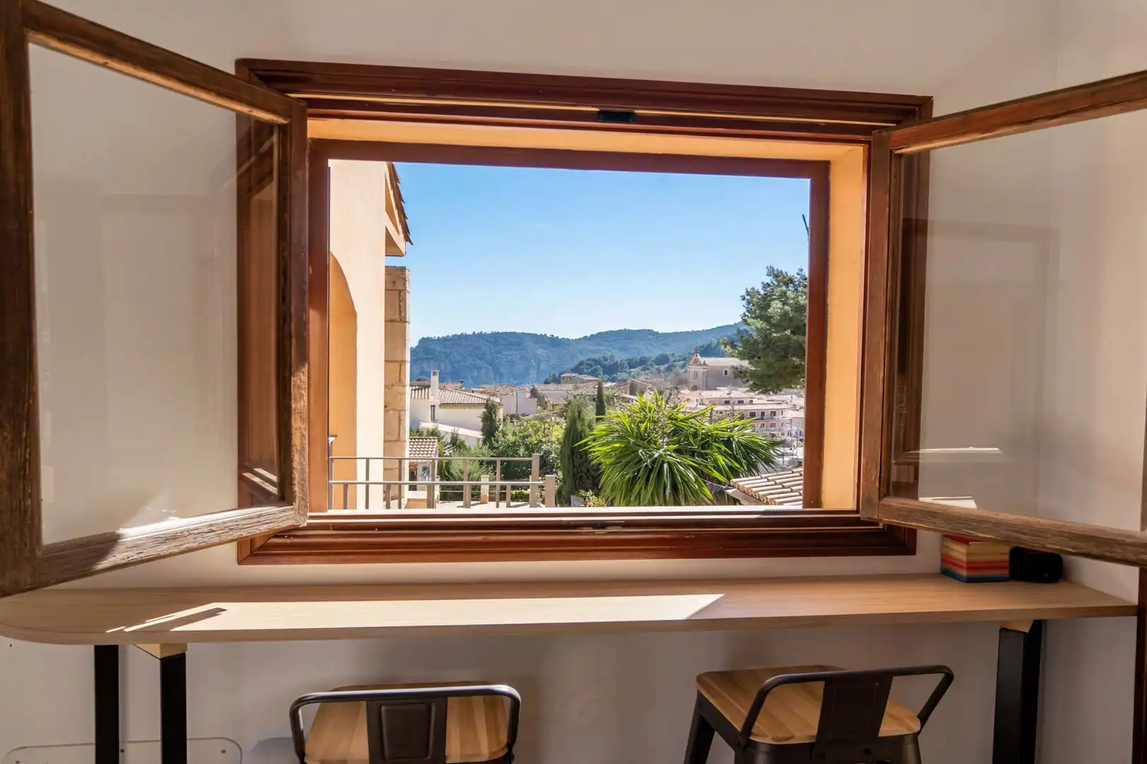 Balcony of Houses for sale in Valldemossa  with Air Conditioner, Terrace and Furnished