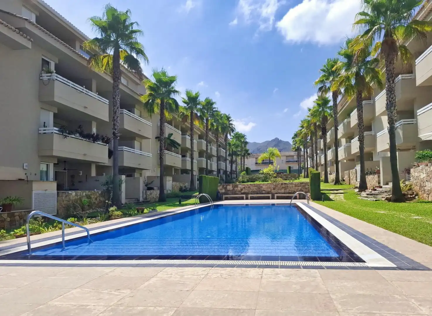Swimming pool of Attic for sale in Pego  with Air Conditioner, Private garden and Terrace