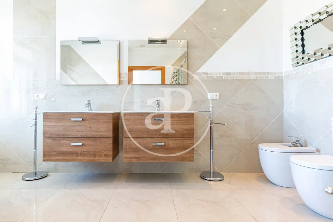Baño de Piso de alquiler en Calvià con Aire acondicionado, Calefacción y Jardín privado