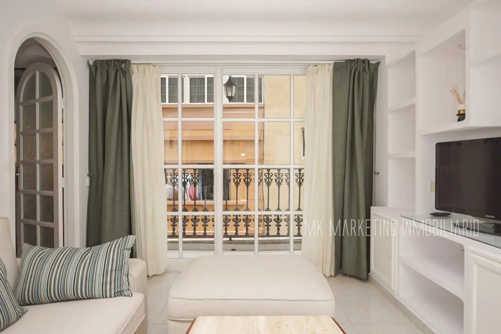 Sala de estar de Piso de alquiler en Las Palmas de Gran Canaria con Terraza, Amueblado y Balcón