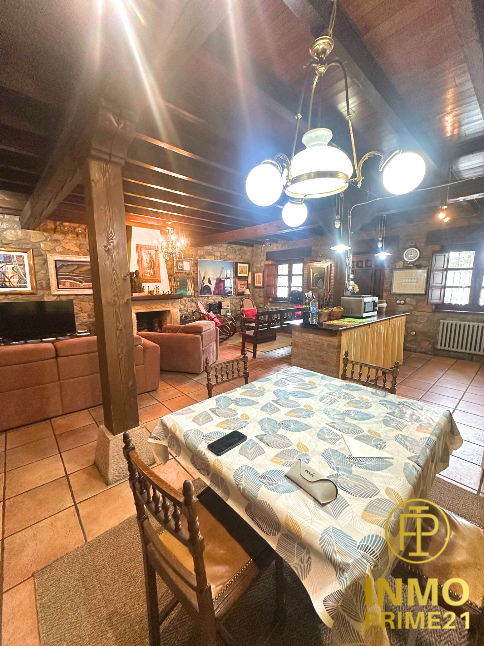 Dining room of House or chalet for sale in Ruente  with Heating, Parquet flooring and Terrace