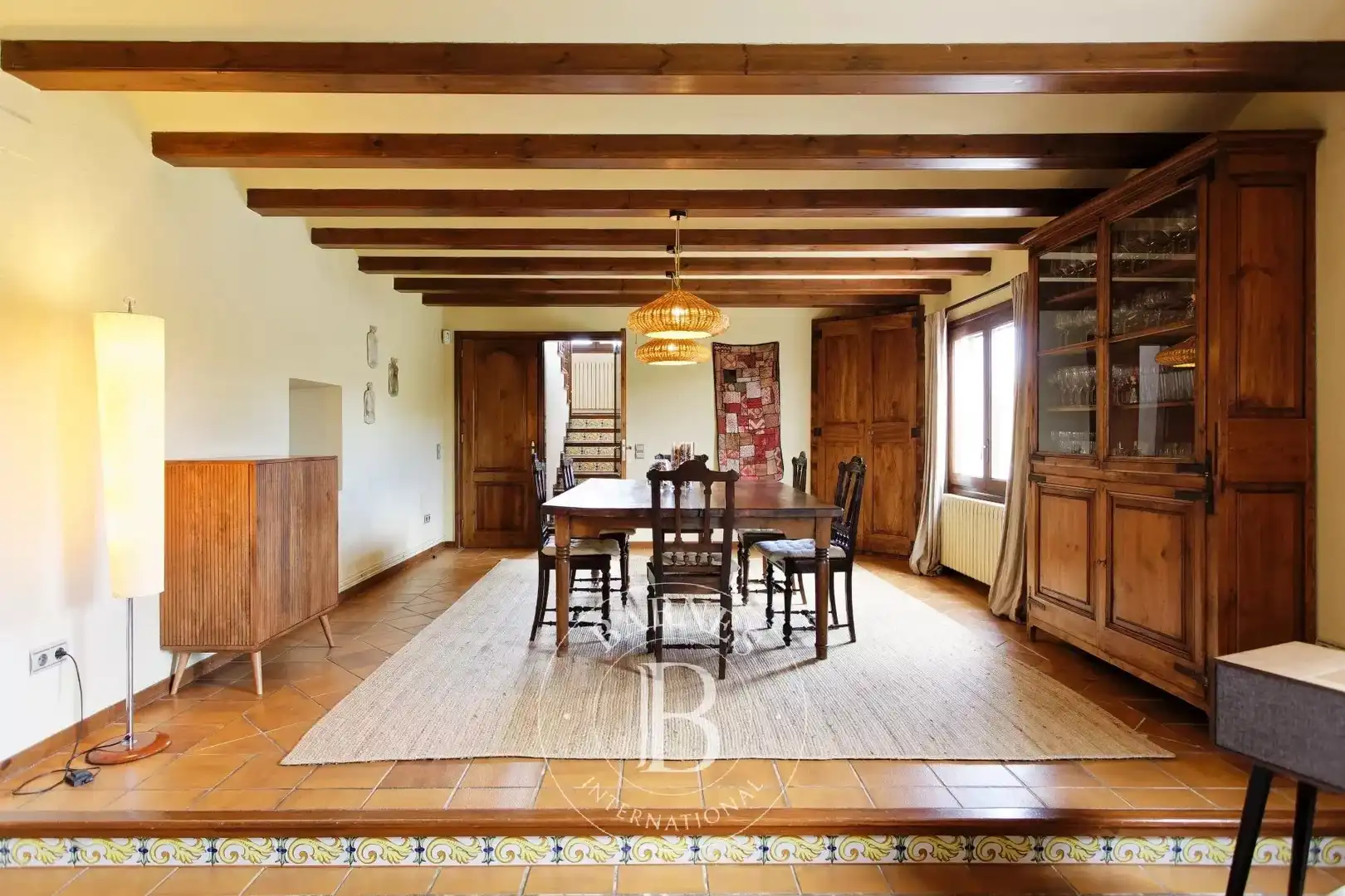 Dining room of Houses for sale in Vilobí del Penedès  with Air Conditioner, Heating and Swimming Pool