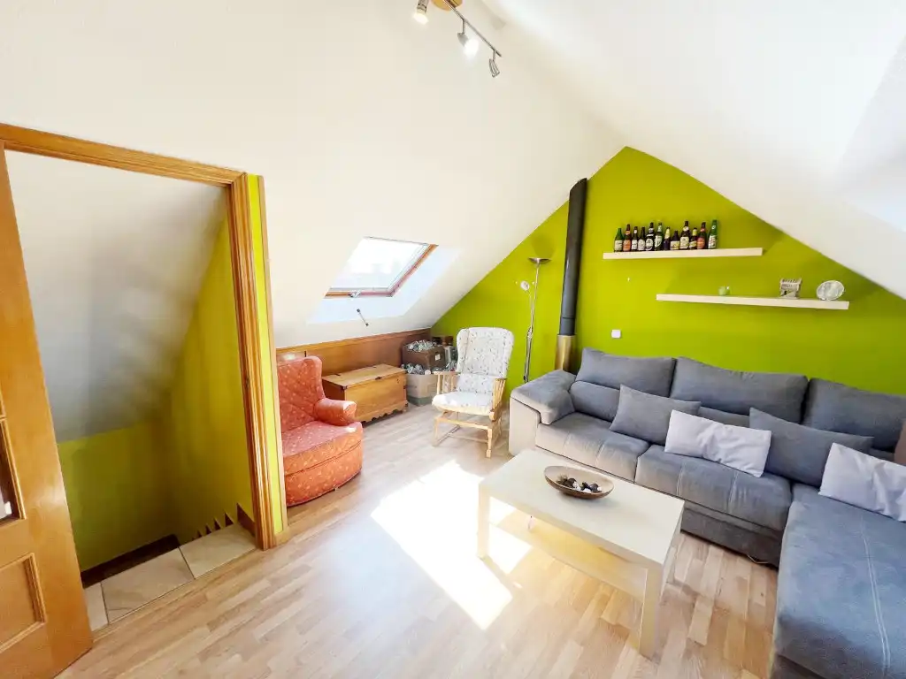 Sala d'estar de Casa o xalet en venda en Getafe amb Aire condicionat, Calefacció i Terrassa