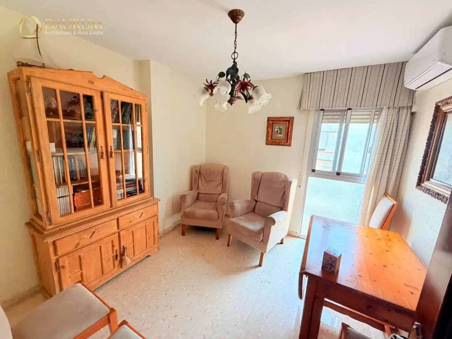 Living room of Flat for sale in Málaga  with Air Conditioner, Heating and Terrace