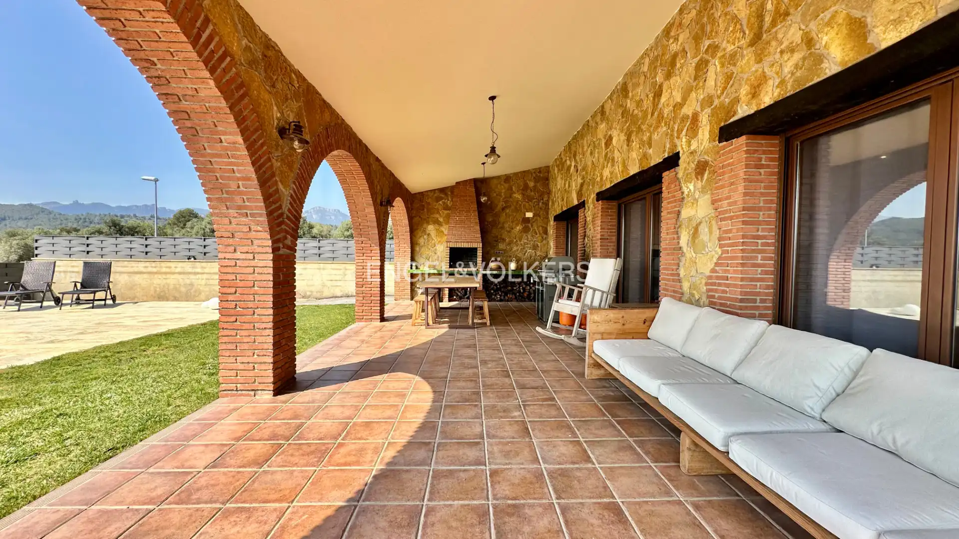 Terrace of Houses for sale in Vilanova d'Escornalbou  with Air Conditioner, Heating and Private garden