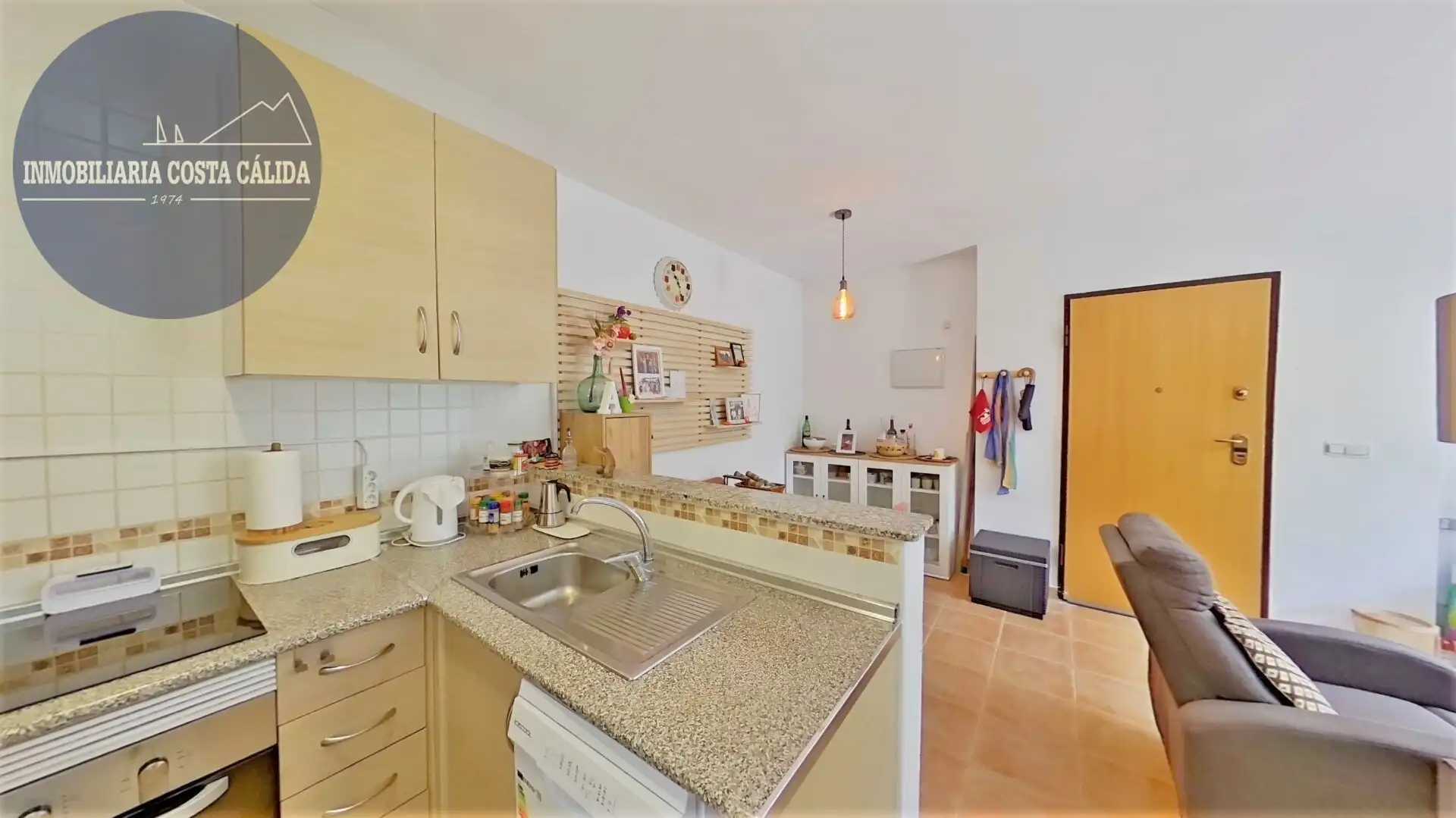 Kitchen of Apartments for sale in Águilas  with Air Conditioner, Heating and Private garden