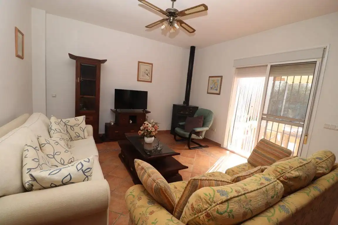 Living room of Houses for rent in Coín  with Private garden, Terrace and Swimming Pool