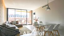 Exterior view of Flat to rent in  Barcelona Capital  with Air Conditioner, Parquet flooring and Furnished