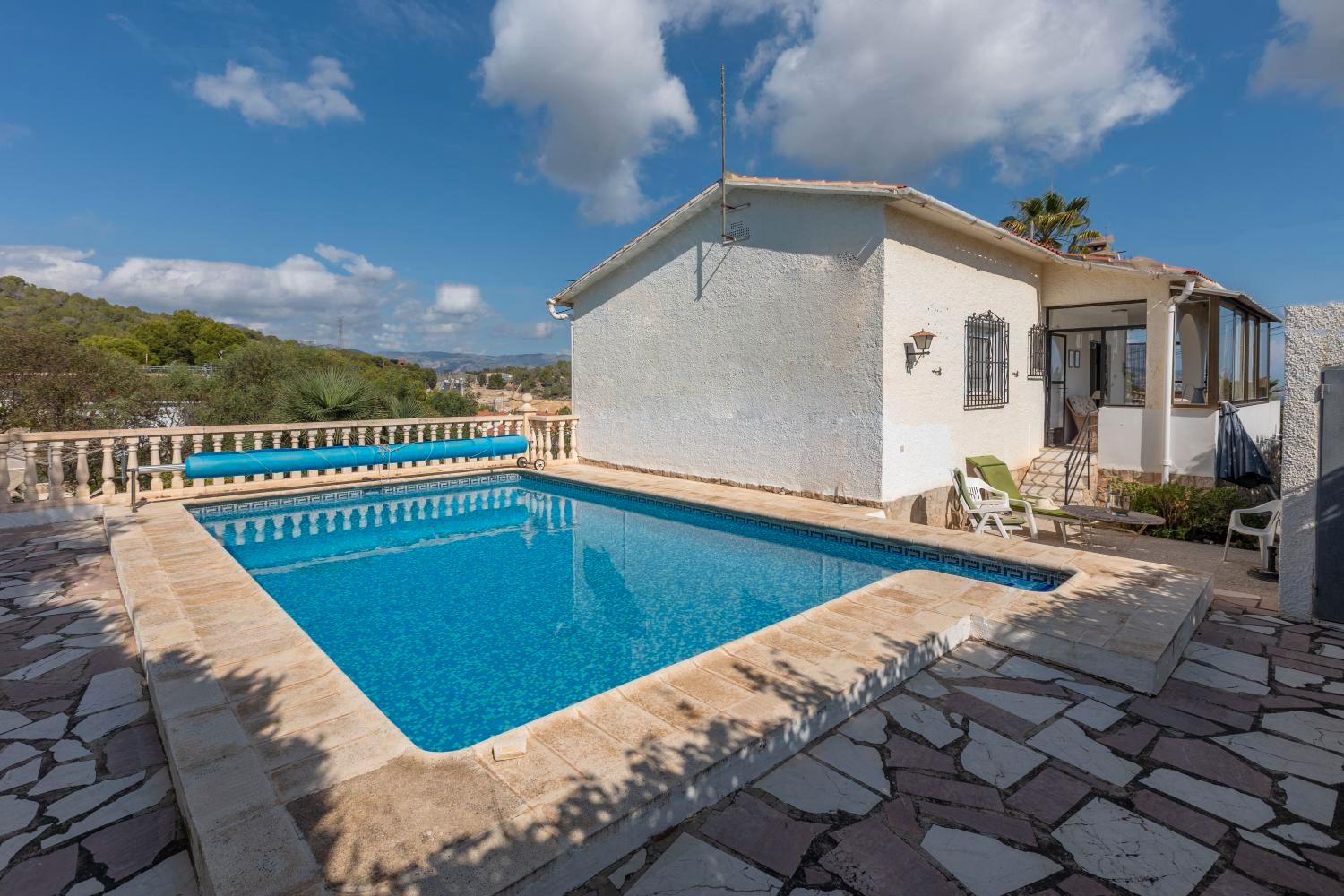Swimming pool of House or chalet for sale in La Nucia  with Private garden, Terrace and Swimming Pool
