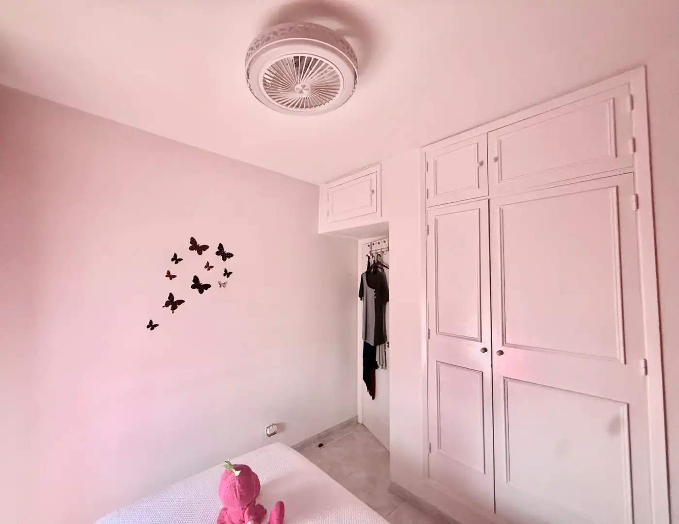 Bedroom of Flat for sale in Madrid  with Heating, Terrace and Furnished