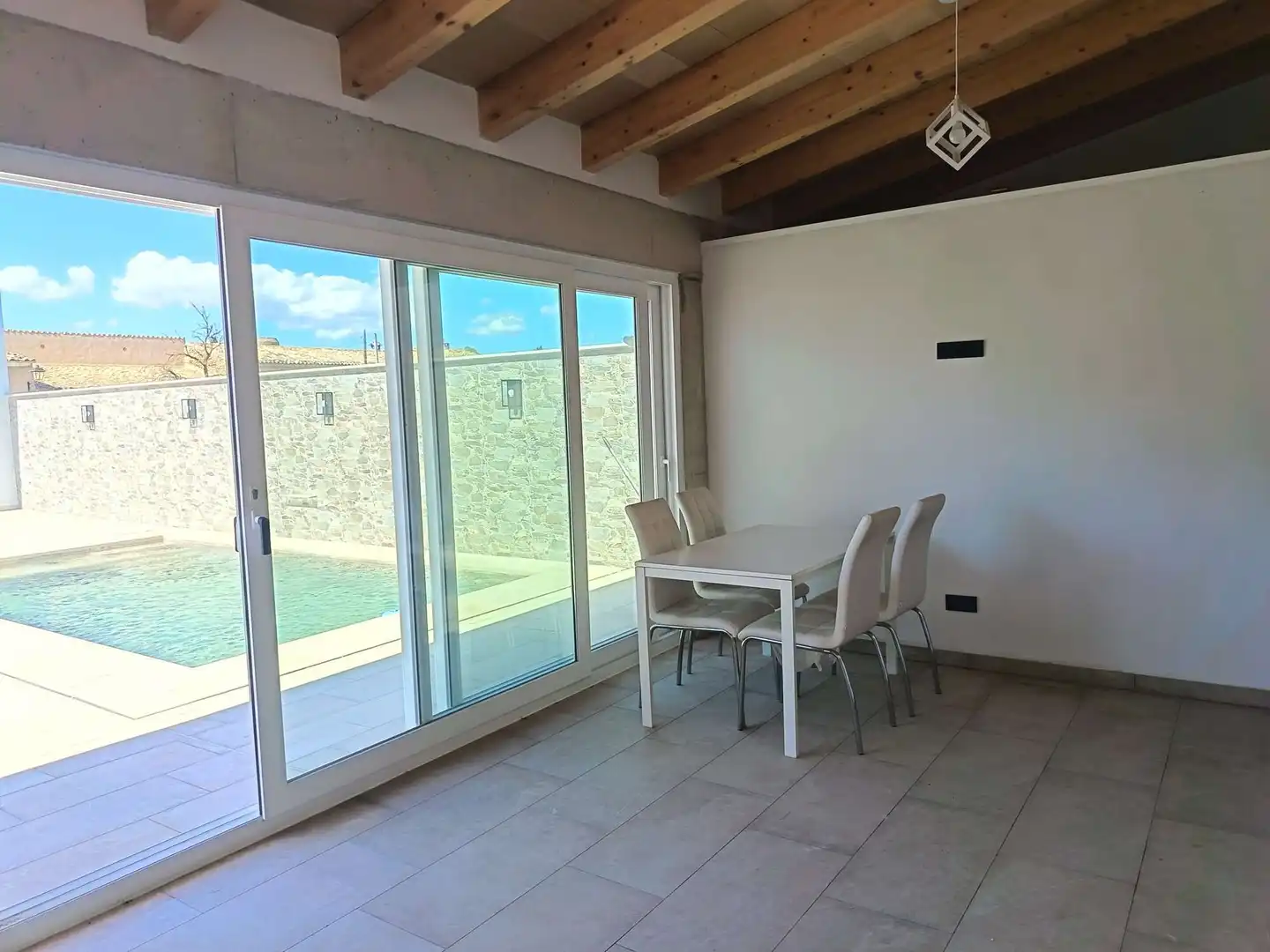 Dining room of Ground floor for rent in Llubí  with Air Conditioner, Heating and Terrace
