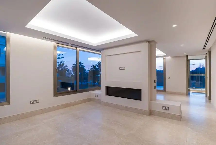Sala de estar de Casa o chalet en venta en Marbella con Aire acondicionado, Calefacción y Terraza