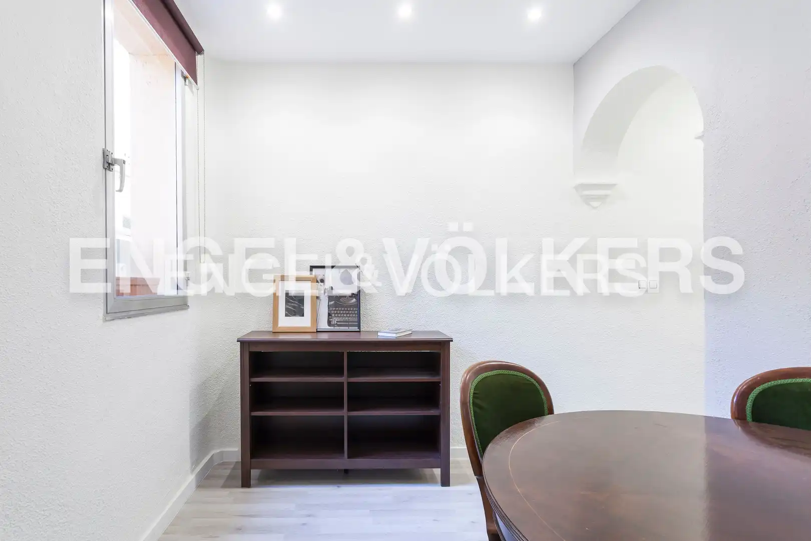 Dining room of Attic for rent in Madrid  with Air Conditioner, Heating and Parquet flooring