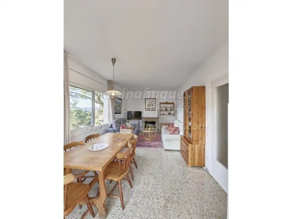 Sala d'estar de Casa o xalet en venda en Lloret de Mar amb Jardí privat, Terrassa i Balcó