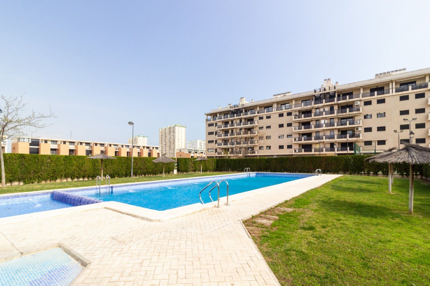 Swimming pool of Apartment to rent in El Puig de Santa Maria  with Air Conditioner, Heating and Terrace