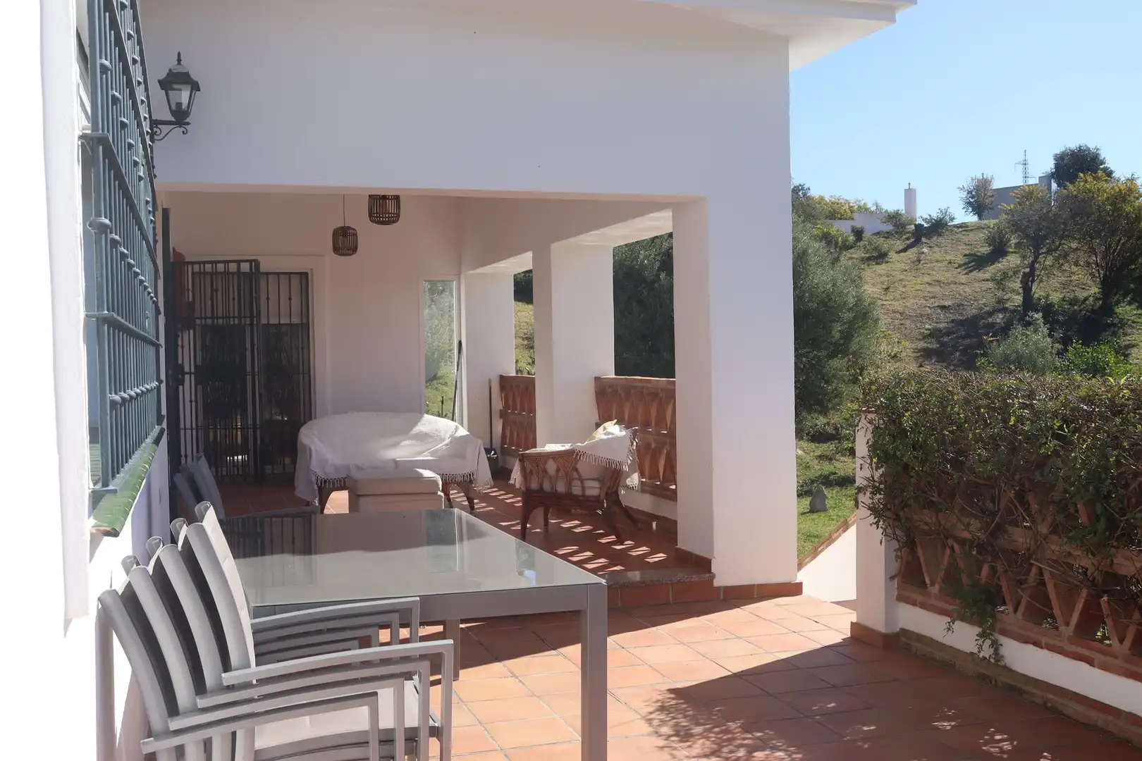 Terrassa de Casa o xalet en venda en Mijas amb Aire condicionat i Piscina