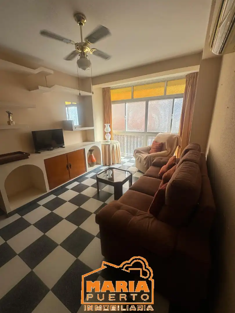 Sala de estar de Piso en venta en Málaga