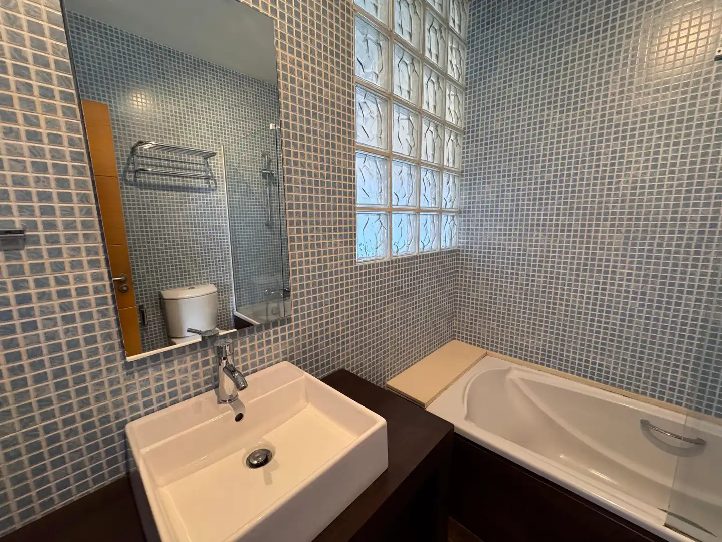 Baño de Casa adosada en venta en Santa Maria de Palautordera con Aire acondicionado, Calefacción y Terraza