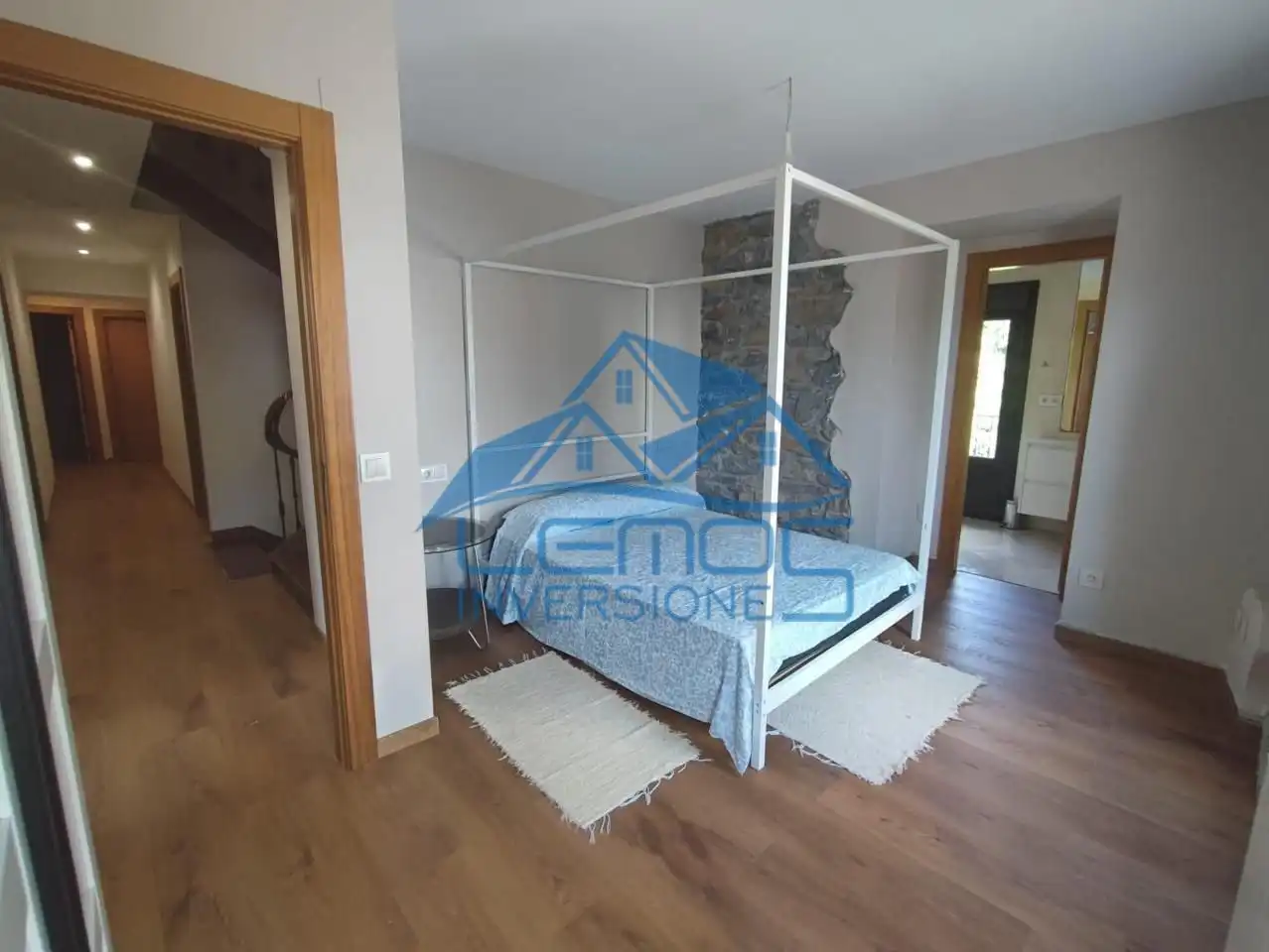 Bedroom of Houses for sale in Candamo  with Air Conditioner, Private garden and Terrace
