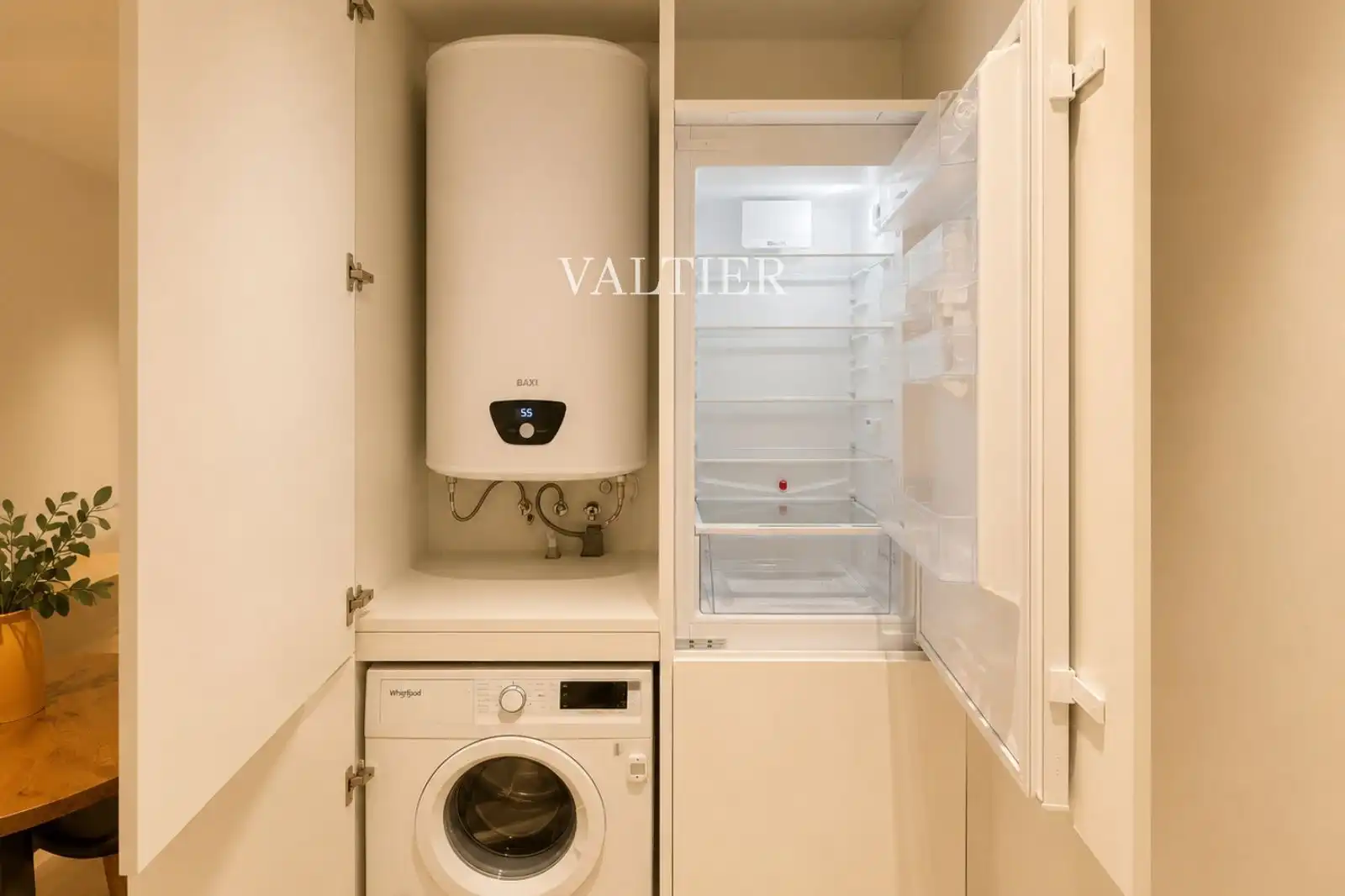 Cocina de Piso de alquiler en Madrid con Aire acondicionado, Calefacción y Amueblado