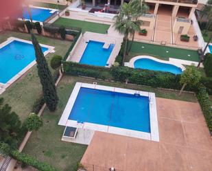 Swimming pool of Flat for sale in Málaga Capital  with Air Conditioner and Terrace