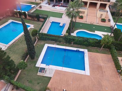 Swimming pool of Flat for sale in Málaga Capital  with Air Conditioner and Terrace