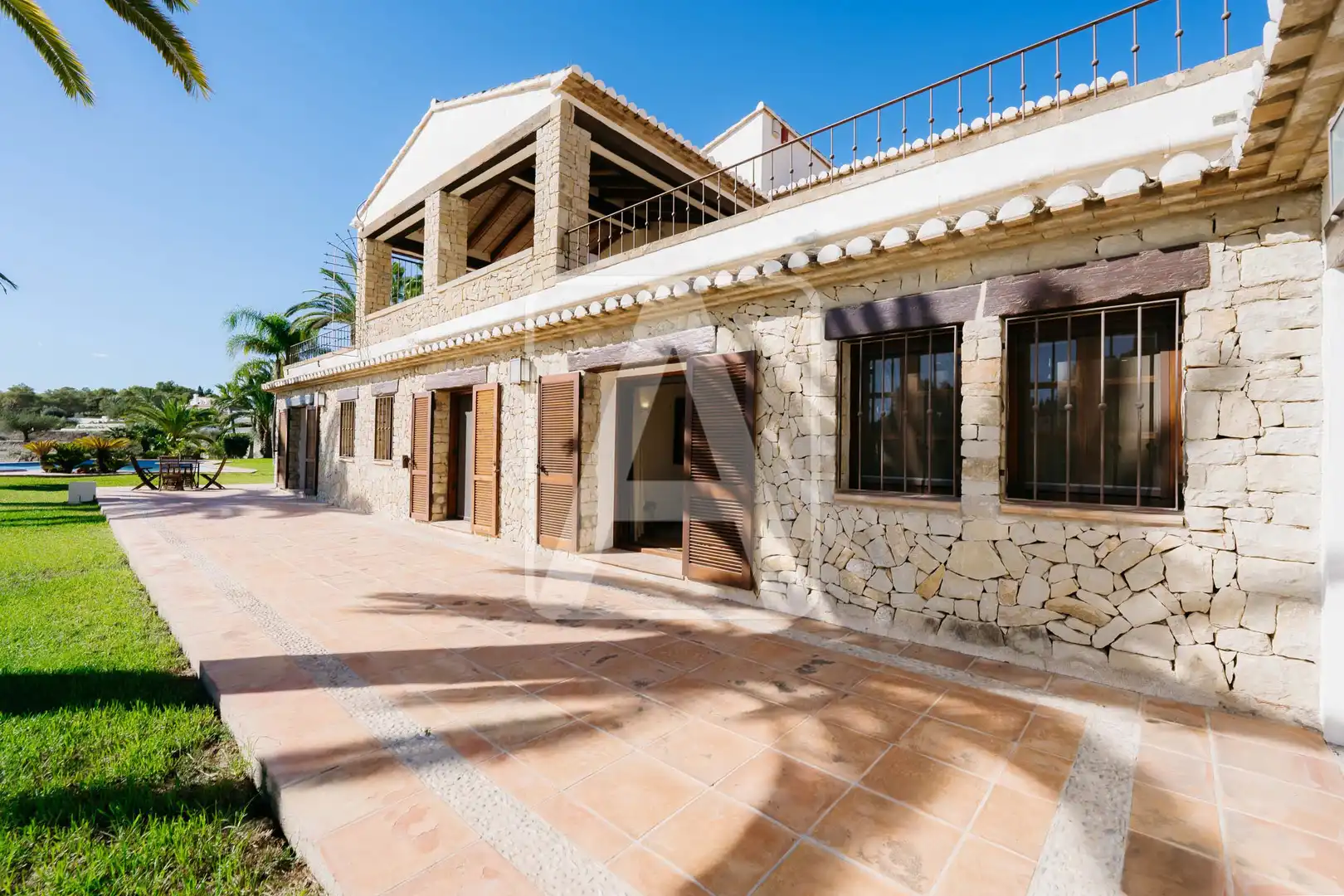 Vista exterior de Finca rústica en venta en Benissa con Aire acondicionado, Calefacción y Jardín privado