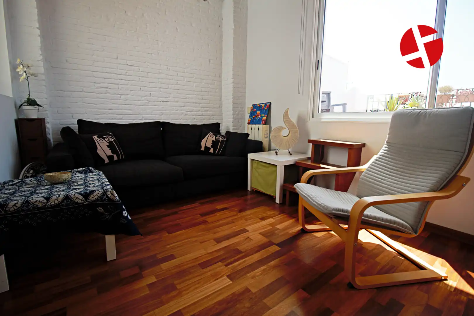 Sala d'estar de Àtic en venda en Valencia amb Aire condicionat, Calefacció i Parquet