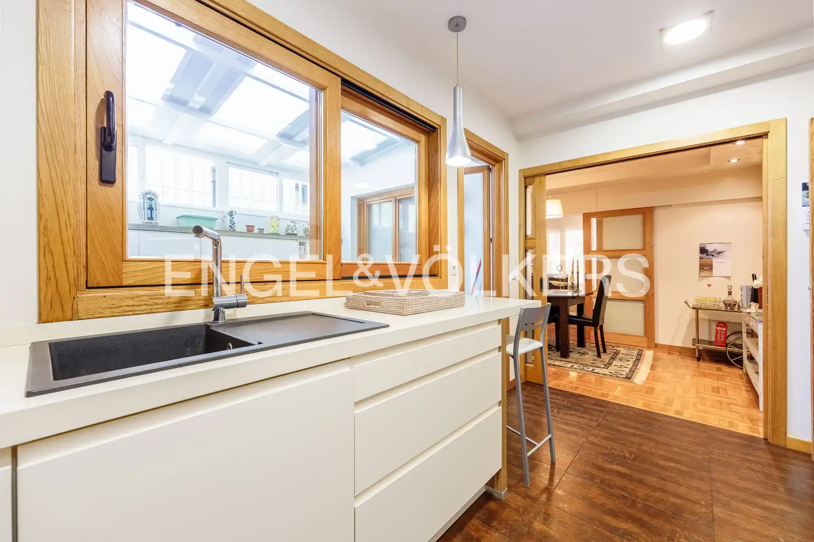 Kitchen of Apartments for rent in Vigo   with Heating, Private garden and Terrace