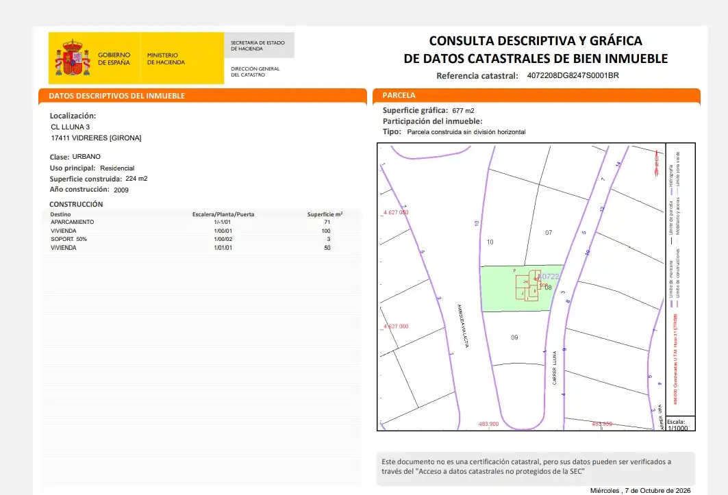 Casa con giardino in vendita a Carrer Lluna 3, imagen 3