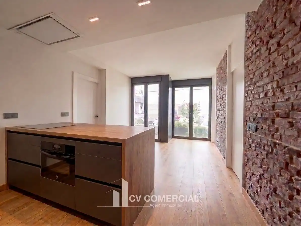 Kitchen of Flat for sale in Pallejà  with Air Conditioner, Heating and Parquet flooring
