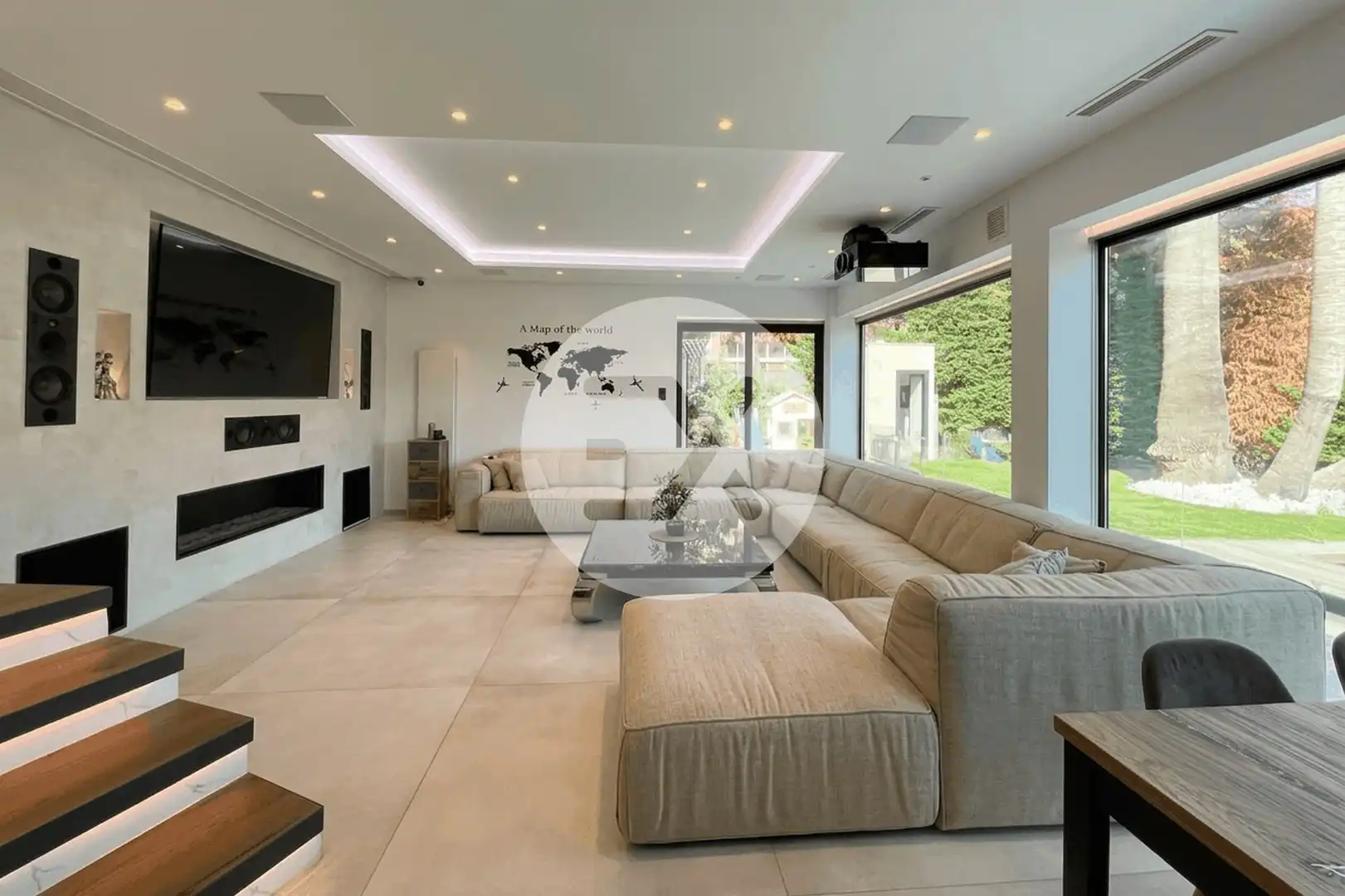 Living room of Houses for sale in Castelldefels  with Air Conditioner, Heating and Private garden