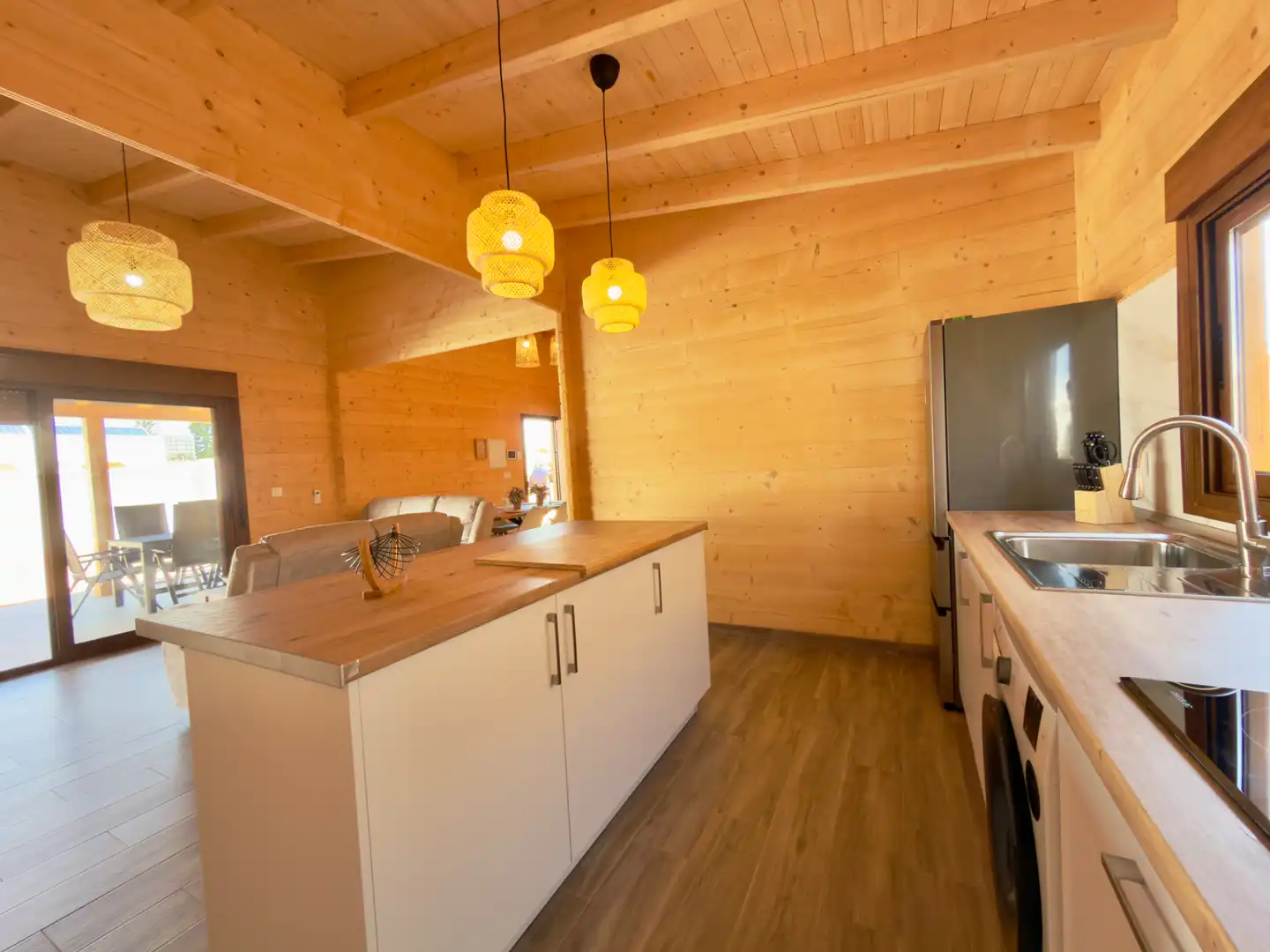Cocina de Casa o chalet de alquiler en Chiclana de la Frontera con Aire acondicionado, Calefacción y Terraza