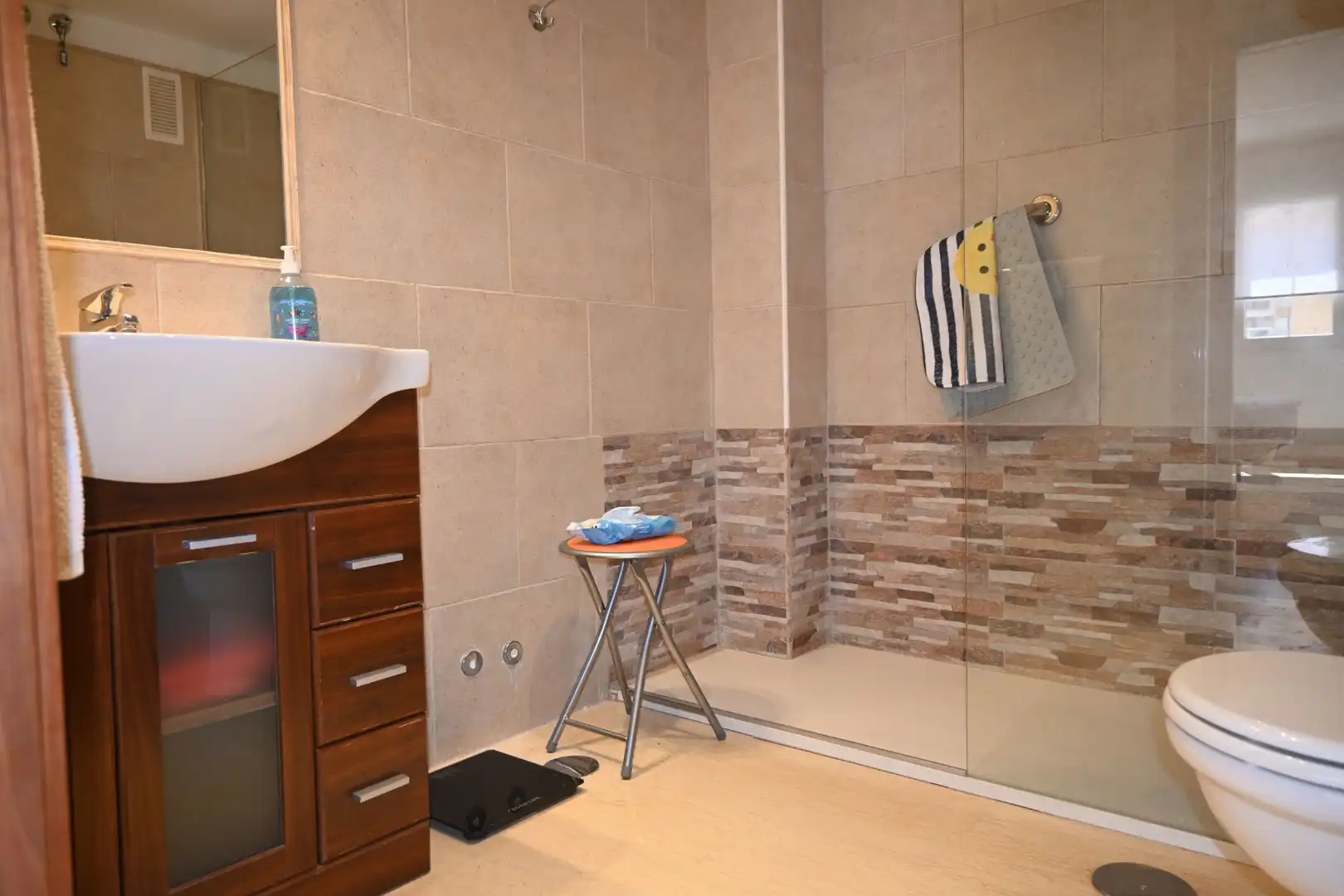 Bany de Apartament en venda en La Manga del Mar Menor amb Aire condicionat, Calefacció i Terrassa
