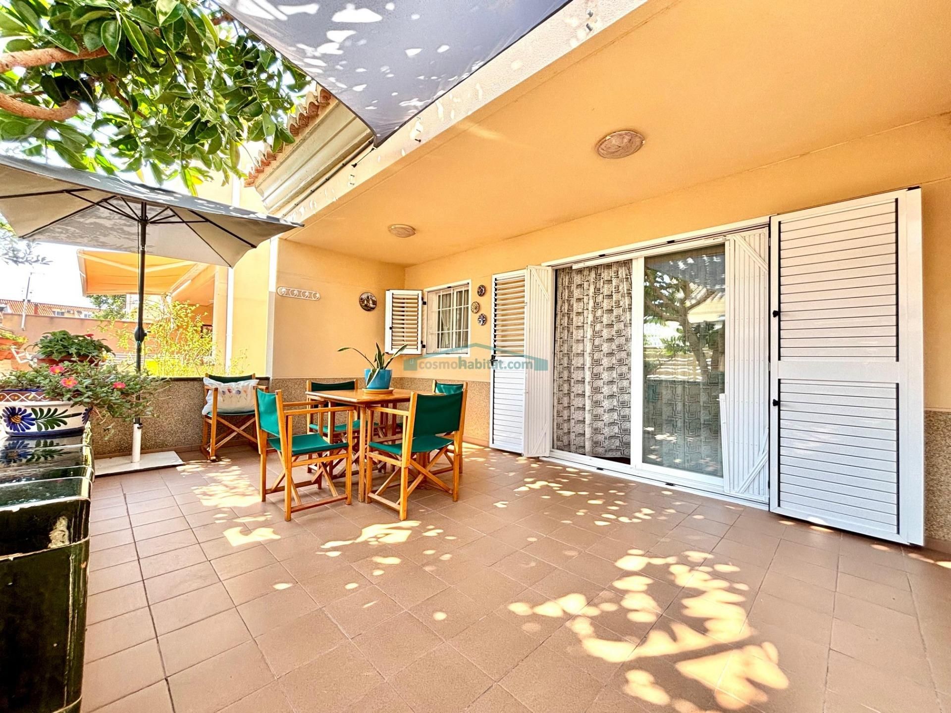 Terrace of Single-family semi-detached for sale in Sagunto / Sagunt  with Air Conditioner, Private garden and Terrace