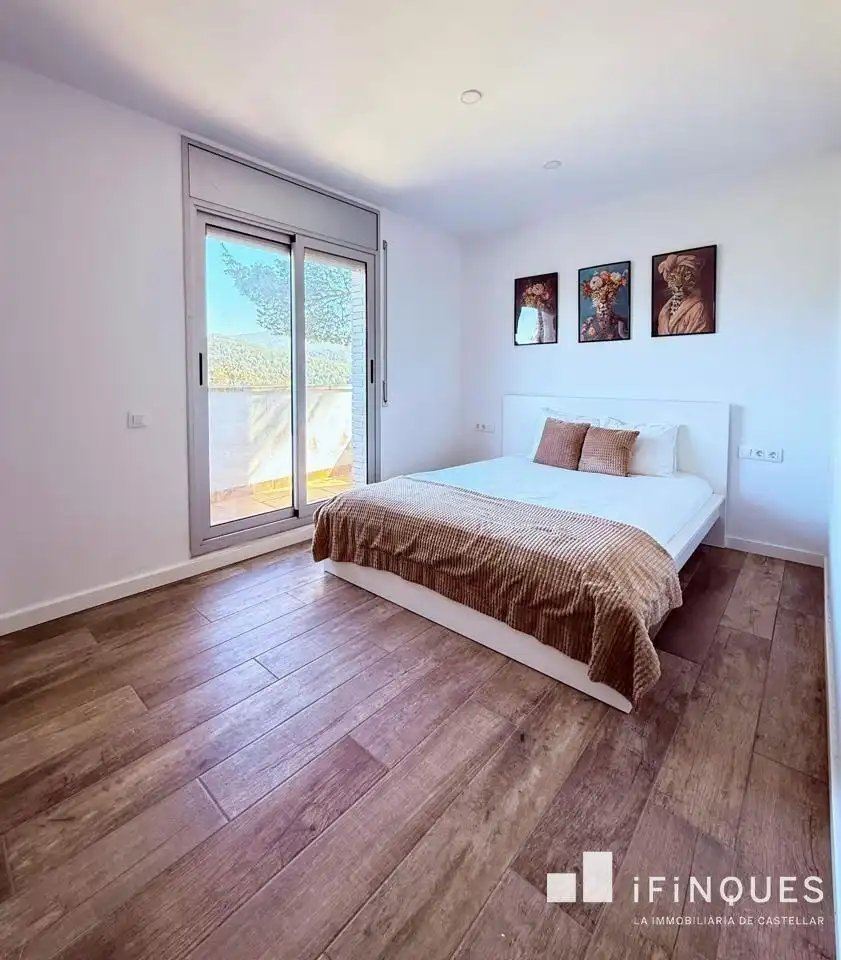 Bedroom of Houses for rent in Castellar del Vallès  with Air Conditioner, Heating and Private garden