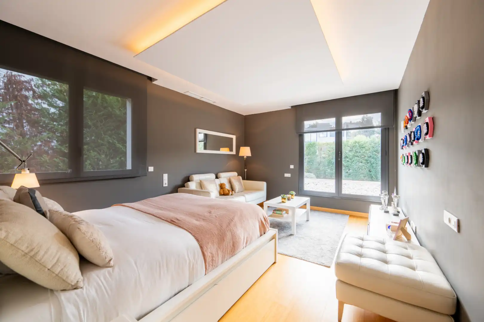 Habitación de Casa o chalet en venta en Sant Cugat del Vallès con Aire acondicionado, Calefacción y Jardín privado