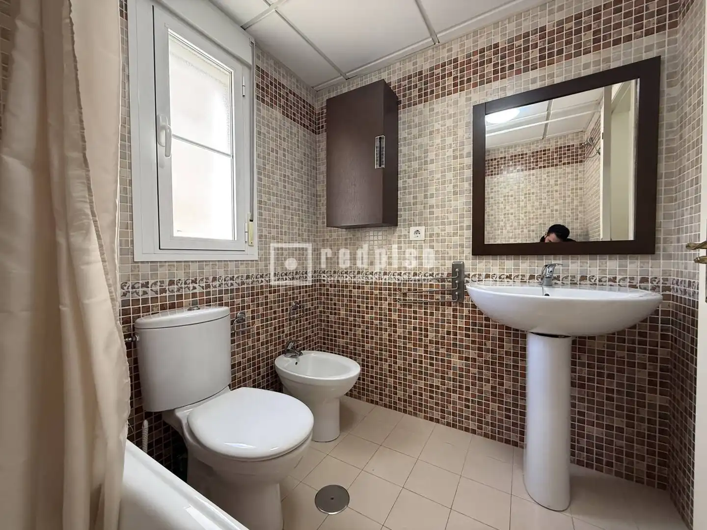 Baño de Piso de alquiler en Málaga con Aire acondicionado y Amueblado