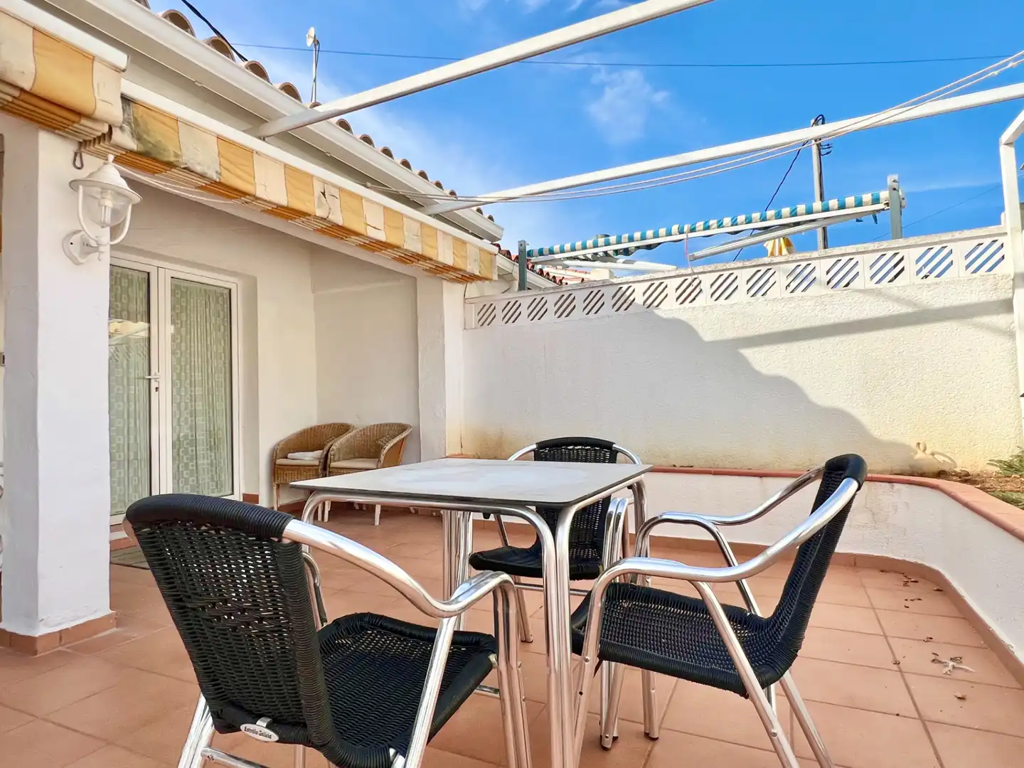 Terrassa de Casa adosada en venda en Dénia amb Aire condicionat, Calefacció i Jardí privat