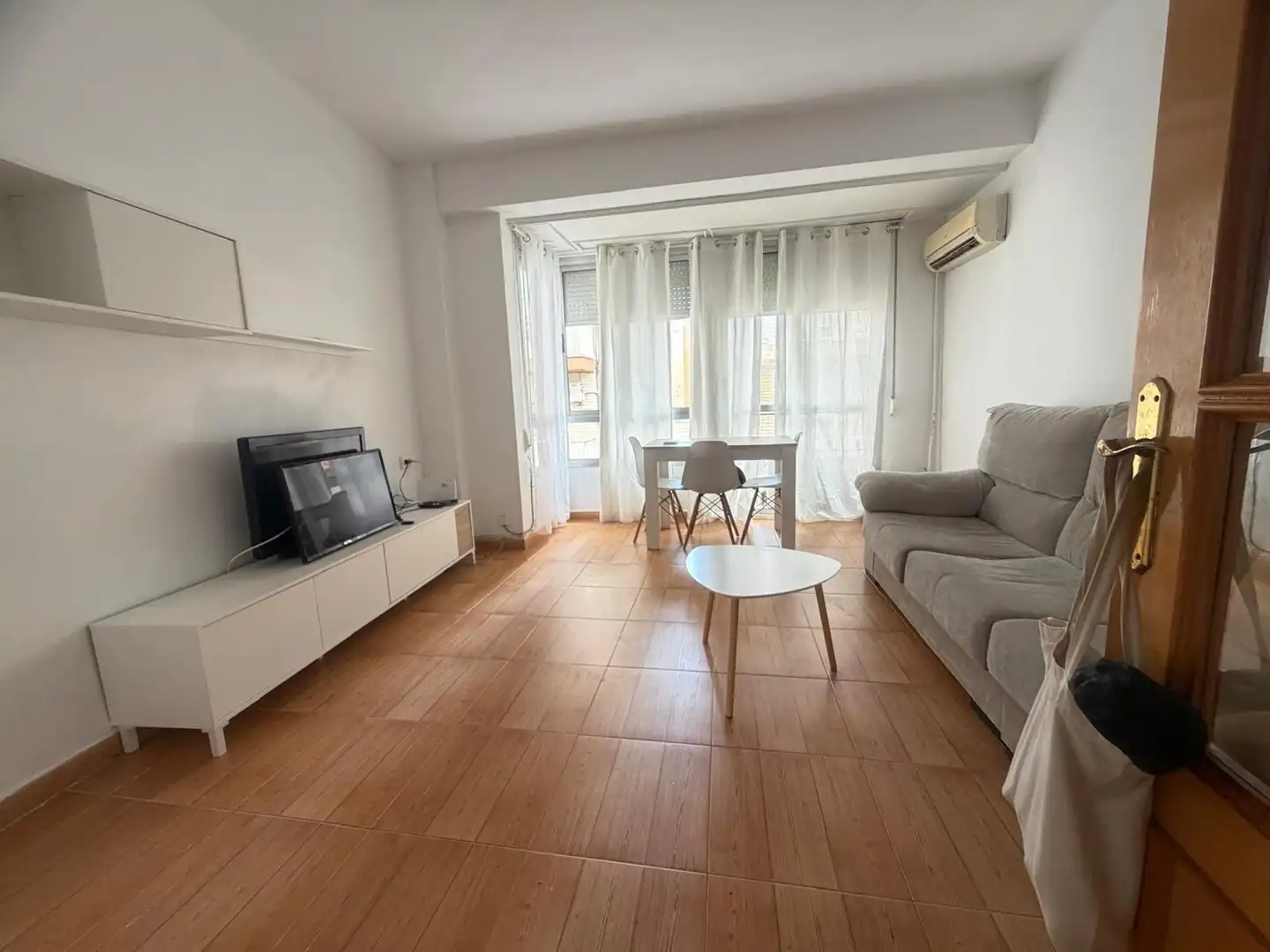 Living room of Flat for sale in Águilas  with Air Conditioner and Furnished