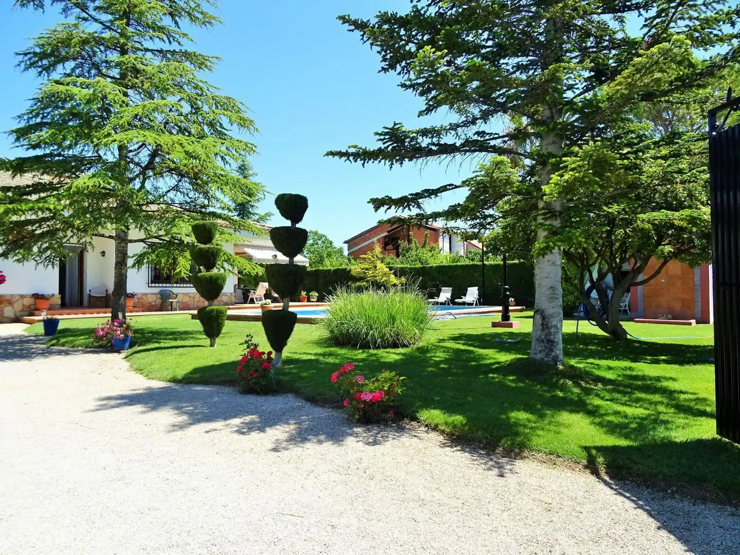 Jardí de Casa o xalet en venda en Albacete amb Aire condicionat, Jardí privat i Terrassa