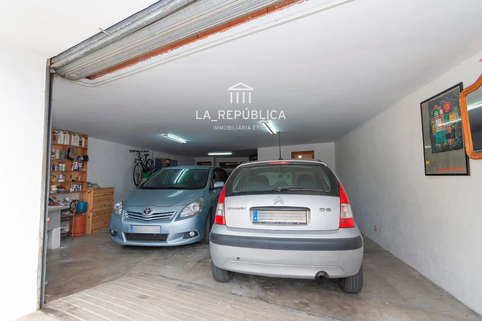 Parking de Casa o chalet en venta en Cabrera de Mar con Aire acondicionado, Calefacción y Jardín privado