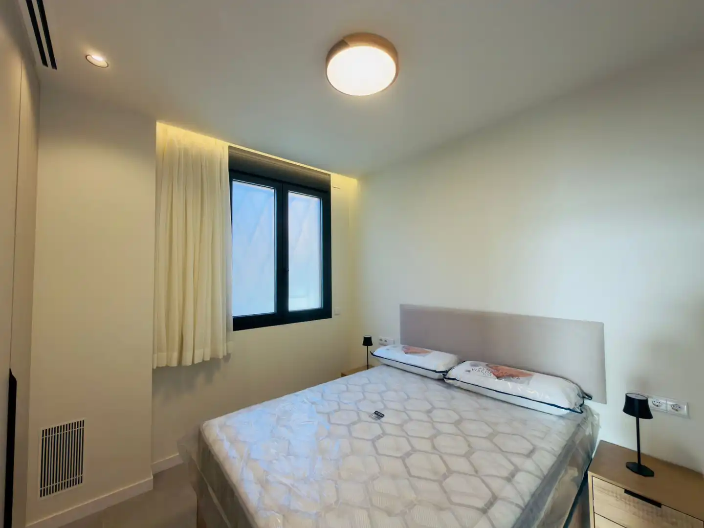 Schlafzimmer von Wohnung zur Miete in Bonrepòs i Mirambell mit Klimaanlage, Heizung und Möbliert